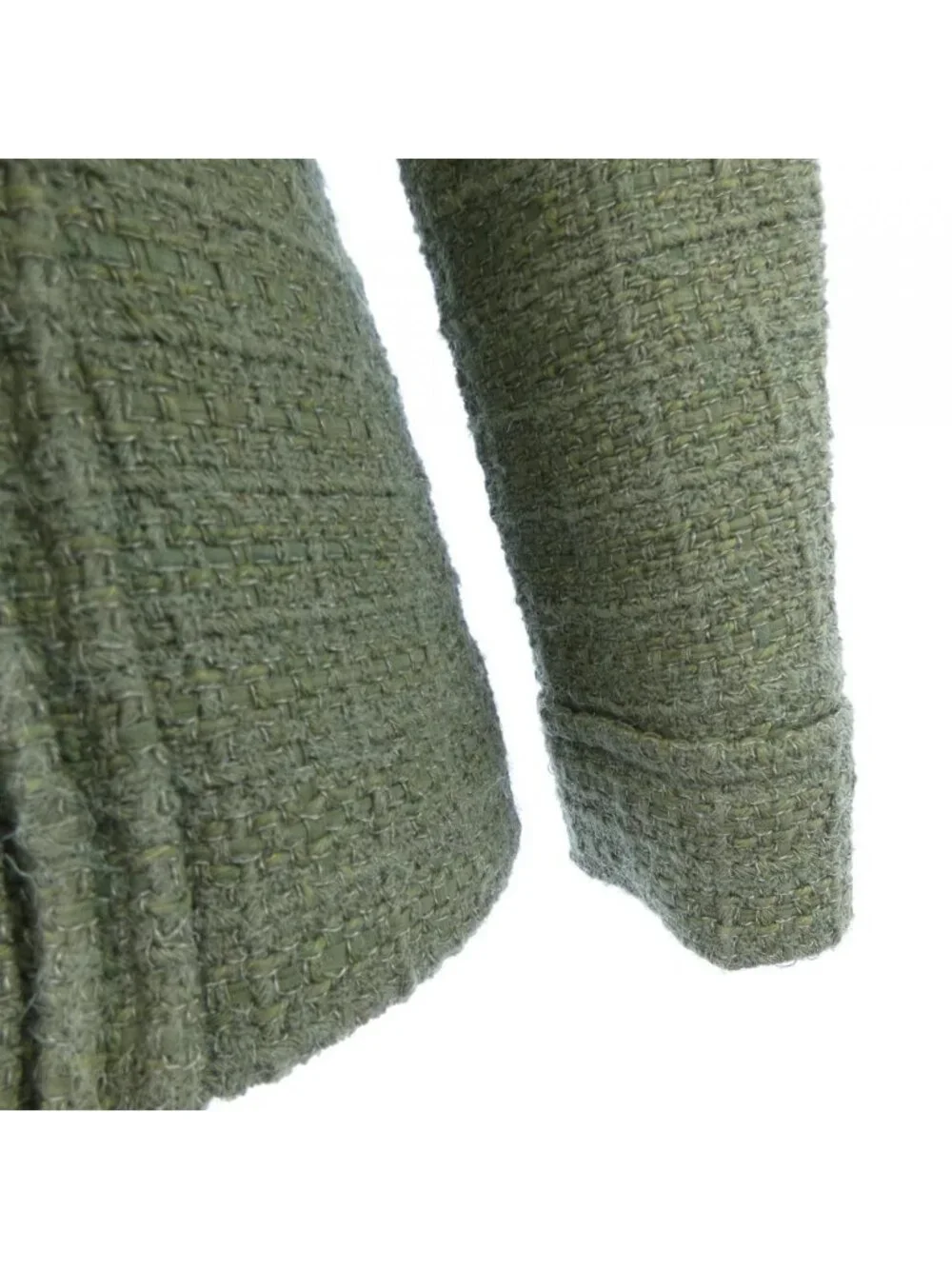 Chanel 17c Jacket Green
